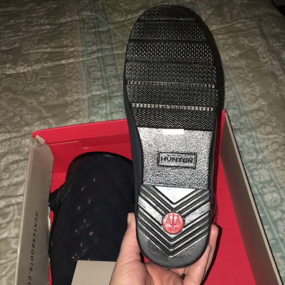 Hunter quilted short boots - Picture 4 of 6